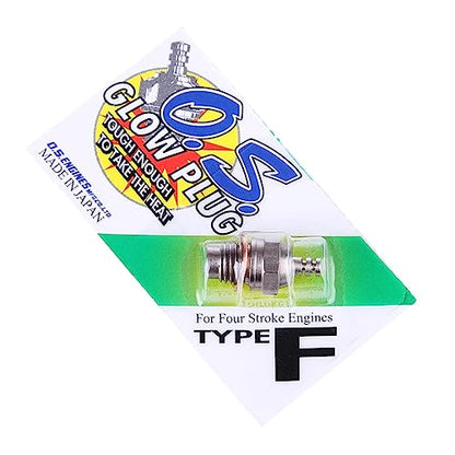 F Shape Glow Plug Metal Spark Plug for Miniature 4-Stroke Nitro Engine Model RC Hobby Ignition Accessory - color: Glow Plug