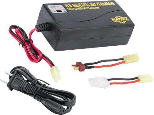 Evike Airsoft - Matrix Universal Smart Charger for 6V-12V NiMh & NiCd Battery Packs w/Deans Adapter
