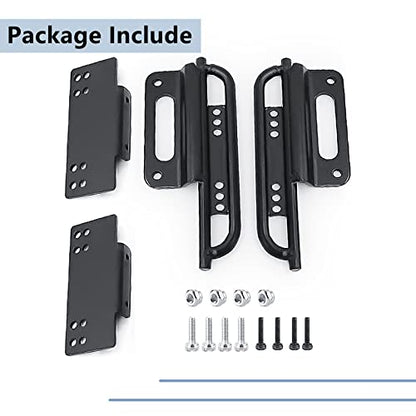 MORLORDY RC Side Pedal Rock Rails Foot Plate Running Board Rock Slides for 1/24 RC Crawler Car Accessories SCX24 Upgrades Parts