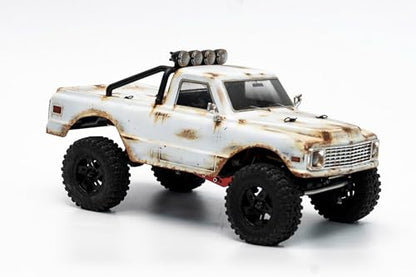 furitek FX118 Fury Wagon Ultimate Upgrade Kit Scale 1/18 RC Crawler RTR - Remote Control Car, RC Crawlers with High-End Upgrades Ready to Install for Adults (White (TT-0022)) - color: White (Tt-0022)