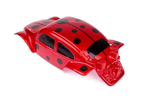 SummitLink Custom Body Lady Bug Style Compatible for 1/10 Scale RC Car or Truck (Truck not Included) SSB-LB-01
