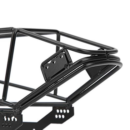RC Roll Cage Chassis | Heavy-Duty Metal Full Tube Frame Body Chassis for Axial SCX10 1/10 Scale RC Crawler Truck Upgrade Part, with Rigid Stability