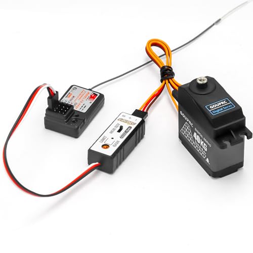 GOUPRC Mini Gyro Module Sensitivity Adjustable and Direction Changeable Automatic Stability Control RC Gyro for RC Car Boat