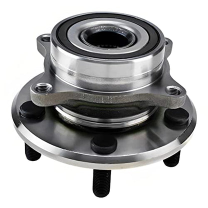 Detroit Axle - Front Wheel Hub Kit for 2011 2012 2013 2014 2015 2016 2017 | Honda Odyssey, Wheel Bearing and Hub Assembly Left CV Axle Assembly Replacement - 2pc Set - size: 2WX4200071/Pair