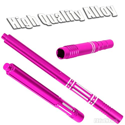 RC 91T Slipper Clutch 0.6 Pitch Gear w/(19T 21T 23T 25T) Pinions & Center Drive Shaft Upgrades Part for 1/10 Granite Senton Vorteks,1/8 Typhon,Pink