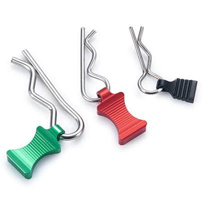 129pcs Body Clips with 20pcs Pull Tabs Set for Axial Scx24 Scx6 Scx10 TRX-4 TRX6 RC Crawler Car