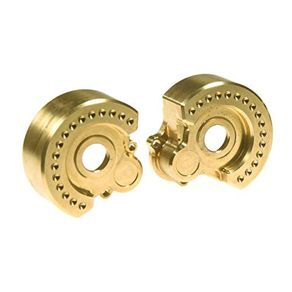 Brass Outer Portal Drive Housing 2pcs Heavy Weight 95g for 1/10 RC Crawler Car TRX4 TRX6 Upgrade Parts