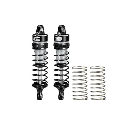 GPM Aluminum Front Shock Absorbers 62mm for ARRMA 1/16 Mini Kraton 3S, RC Car Upgrade Shocks (2PCS) (Silver) - color: Silver