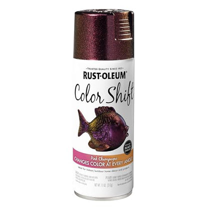 Rustoleum Color Shift Spray Paint, 11 ounce, Pink Champagne - color: Pink Champagne, size: 11 oz (Pack of 1)