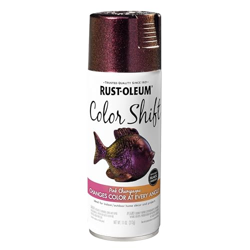 Rustoleum Color Shift Spray Paint, 11 ounce, Pink Champagne - color: Pink Champagne, size: 11 oz (Pack of 1)