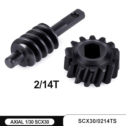 1/30 Axle Set Upgrade for SCX30 RC Cars | Fits SCX30 - Steel Upgrade - Replacement Parts - size: 14T