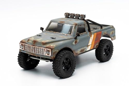 furitek FX118 Fury Wagon Ultimate Upgrade Kit Scale 1/18 RC Crawler RTR - Remote Control Car, RC Crawlers with High-End Upgrades Ready to Install for Adults (Gray (TT-0022-2)) - color: Gray (Tt-0022-2)