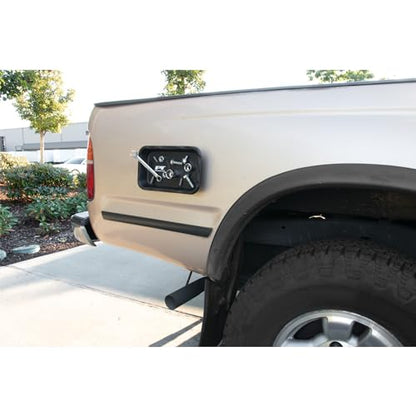 Performance Tool W1285 Large 6 x 10 in. Magnetic Parts Tray | Automotive magnetic parts holder. Store tools and small parts on fenders or tool boxes. Works sideways and upside down - style: Industrial