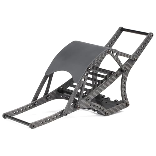 Carbon Fiber Sporty 2.2 Shafty Chassis Kit for Comp Rigs Built | With Carbon Electronics Tray, Delrin Skid, 3D Printed Roof Top, Multiple Shock and Suspension Mounting Locations