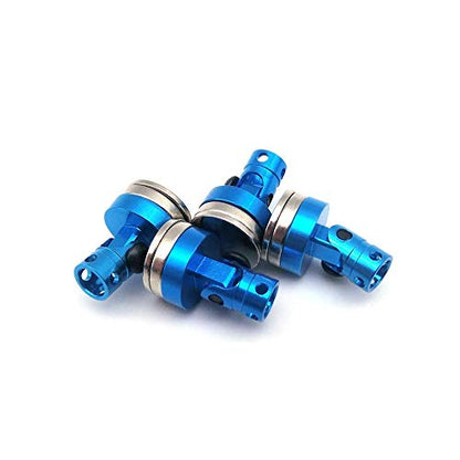 Aluminum Magnetic Stealth Invisible Body Post Mount for 1:10 RC Cars - 4Pcs Blue