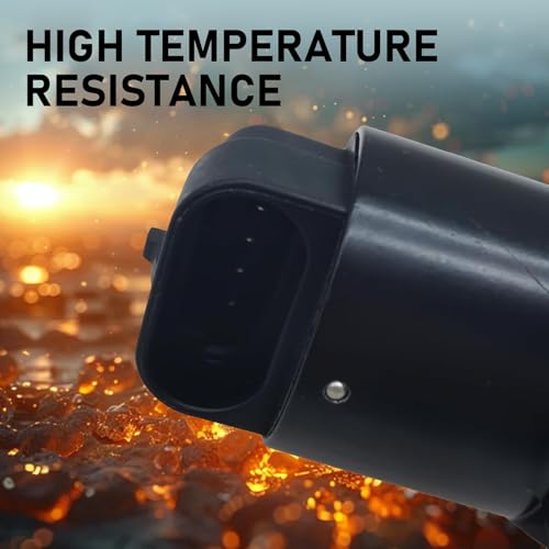 1 PC Car Idle Control Valve, Throttle Stepper Motor for Stable Engine Operation, Replacement of OEM #90380 10526 90325864 Accessories, Compatible with King Kong Idle Motor Idle Speed (Black)
