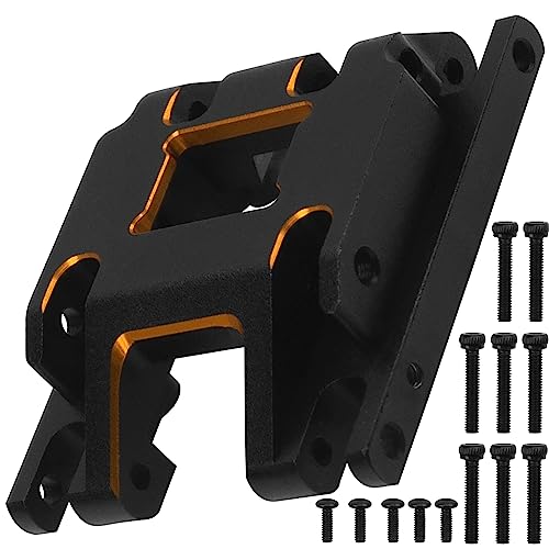 Aluminum Transmission Plate Metal Chassis Skid Plate Compatible with Traxxas 1/18 TRX4M Bronco Defender Rc Crawler Car