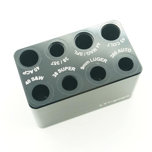 Multiple Calibers Cartridge Guages - Ammo Chamber Checker Cartridge Billet Gauge for Reloading