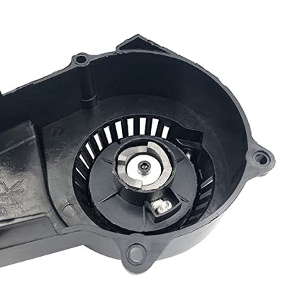 DEVMO Recoil Pull Starter Assembly Compatible with 47cc 49cc 2 Stroke Pit Bike ATV Quad Scooter Moped Black