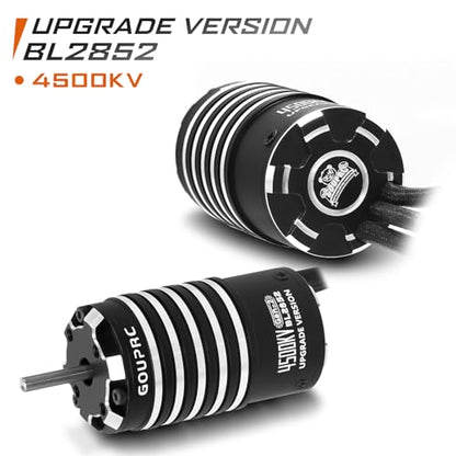 BL2852 4500KV Brushless Motor 3.175mm & Brushless ESC for 1/12/14/16 RC - color: Motor & ESC