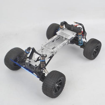 Aluminum Main Chassis for Traxxas Stampede 2WD VXL Brushless Monster Truck Craniac Chassis & ESC Mount 3622 3626 (Black) - color: Black