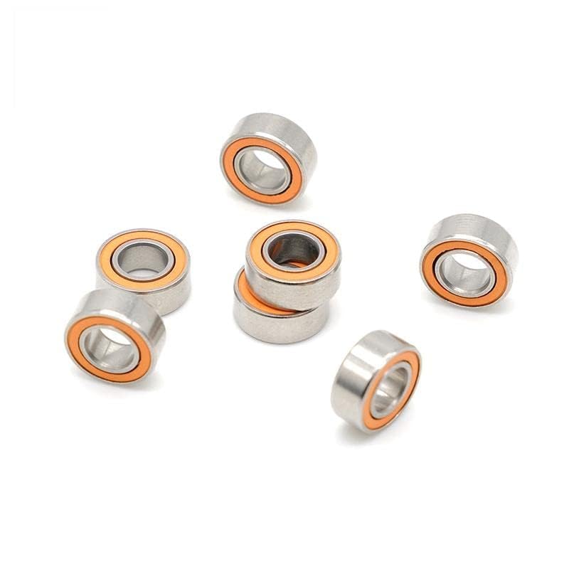1Pcs SMR106-2RS CB ABEC-7 MR106 2RS 6x10x3mm Stainless Steel Hybrid si3n4 Ceramic Bearing Without Grease Fast Turning