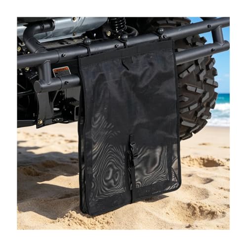 UTV Mesh Storage Bag for Can-Am Maverick X3 RC Turbo 2 SEAT 2018-2020 2021 Adjustable Roll Bar Mesh Organizer Hanging Cargo Organizer Utility Storage Net