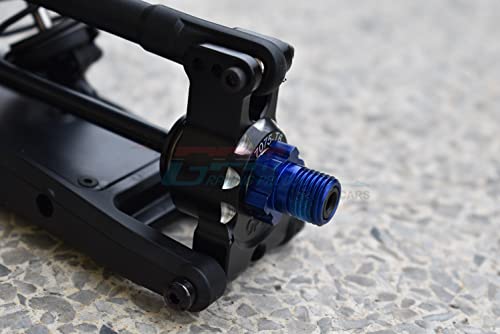 Aluminum 7075-T6 Rear Knuckle Arms For Traxxas 1/8 4WD Sledge Monster Truck 95076-4 - 6Pc Set Green