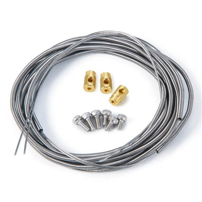 For Tamiya 1/14 Differential Lock Line Cables With Brass Lead Column 820mm RC Trailer Tractor Truck Car Upgrade Parts Models