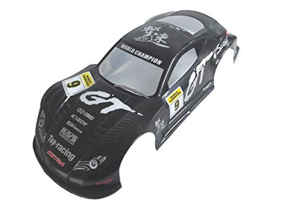 1/10 Scale RC Painted Precut Drift Racing Touring Onroad Car Body Shell Width 190mm with Wing Mirror Accessories (GT A) - style: GT A
