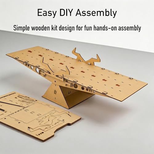 RC Crawler Seesaw Bridge, Course Obstacle for 1/18 and 1/24 Mini Crawlers (Rocking Seesaw) - size: Rocking Seesaw