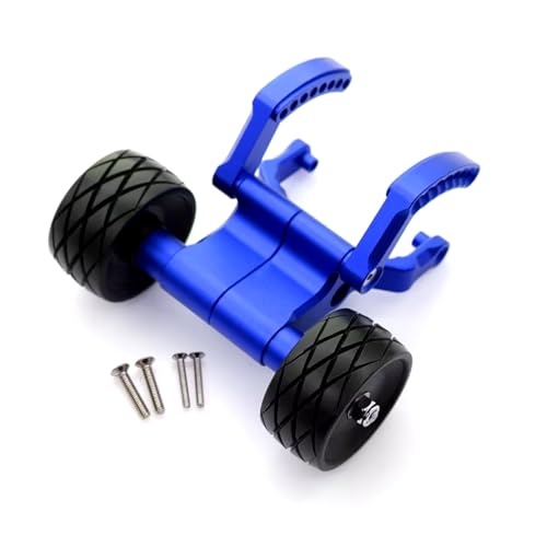 RC Car Accessories for Traxxas for E-Revo 2.0 86086-4 56087-1 for Monster for Truck 1/10 Metal Wheelie Bar RC Car Upgrade Parts Accessories(Blue) - size: Blue