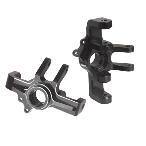KYX Racing Aluminum Steering Knuckles Set Upgrades Parts Accessories for 1/10 LOSI Baja Rey 2.0 F100