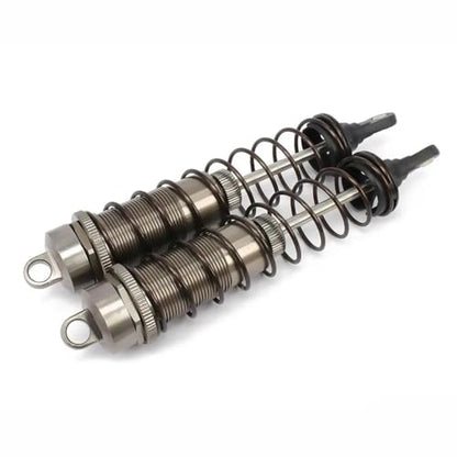 Rc Special Shock Absorber for Losi for Axial for Tamiya 1/8 2PCS/Set Adjustable 140mm Aluminum Shock Absorber Damper Rc Car for Buggy Truck Crawler Upgrades Parts(Gray) - size: Gray