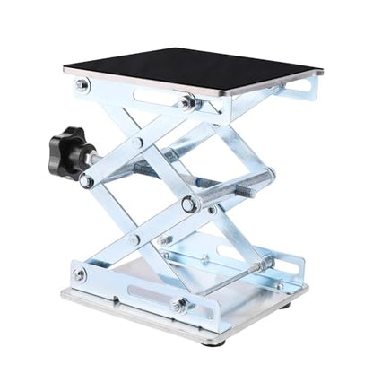 RC Work Stand Stainless Steel Adjustable for 1/5-1/12 Scale RC Cars | All-metal adjustable stand with anti-slip base for 1/5 1/7 1/8 1/10 1/12 Scale RC Cars Upgrades - size: Large (1/5–1/12)