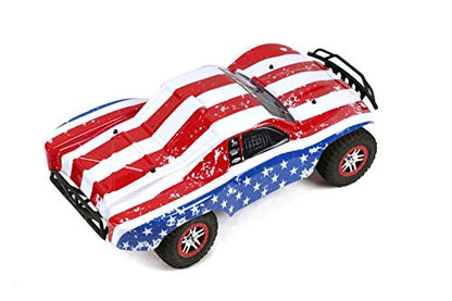 SummitLink Compatible Custom Body Flag Strip Style Replacement for 1/10 Scale RC Car or Truck (Truck not Included) SS-FP-02