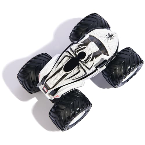 Monster Jam, Marvel Official Spider Man Monster Truck, Die-Cast Vehicle, 1:64 Scale, Super Hero Kids Toys for Boys Ages 3 and up - color: Spider Man