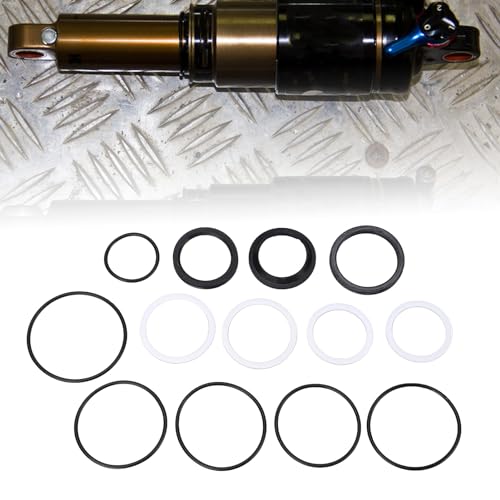 13PCS Shock Absorber Maintenance Kit for RP23 DPS DPX2 Float X 2014-2017, Rubber Air Shock Rebuild Seal Kit, Vibration Damping Service Set
