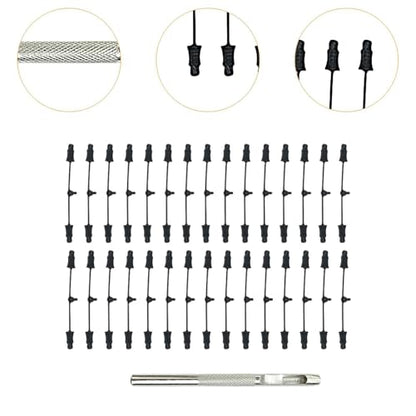 Yiju 20 Pieces RC Car Retainer Strips RC Rubber Retainer Pull Tabs Attachments RC Car Accessories Body Clip Retainer Utility Small Size Elastic Rubber, 31 Pieces - color: 31 Pieces