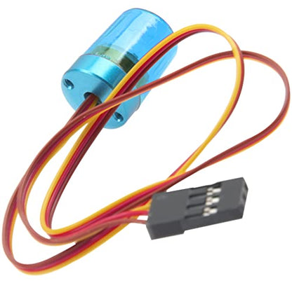 2Pcs Vgoohobby Multi-Function RC LED Flash Lights Alarm Lamp Flashing Rotating Beacon Light Compatible with 1/10 TRX4 SCX10 RC Crawler Car 1/14 Tamiya Tractor RC Truck (Blue) - color: Blue