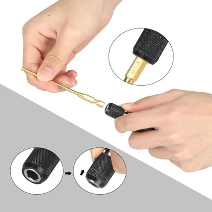 1/4" Drive RC Hex Driver Bit Set, 1.5mm 2.0mm 2.5mm 3.0mm Hex Allen Wrench Drill Bits Screwdriver for RC Repair