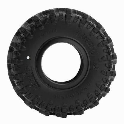 MEUS RACING 1.0 Tires - MS6 Lucky 7S Tires for TRX4M SCX24 FCX24 AX24 1/24 1/18 RC Crawler, 0.87/2.24/R1.0, #M1003 - size: M1003
