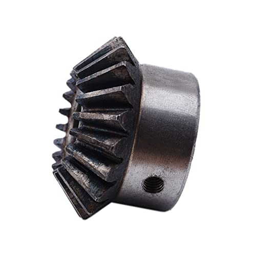 2Pcs Bevel Gear Tapered Bevel Pinion Gear Bevel Gears 2 Module 20 Teeth for Hardware Mechanical Rotation (20T 12mm Hole) - size: 20T 12mm Hole