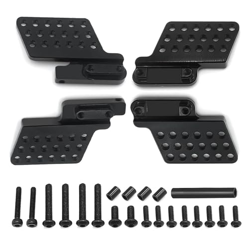 MORLORDY 4Pcs RC Front Rear Shock Mount Adjustable Height Shock Damper Holder Towers Bracket for TRX4M Bronco Defender 1/18 RC Crawler Car