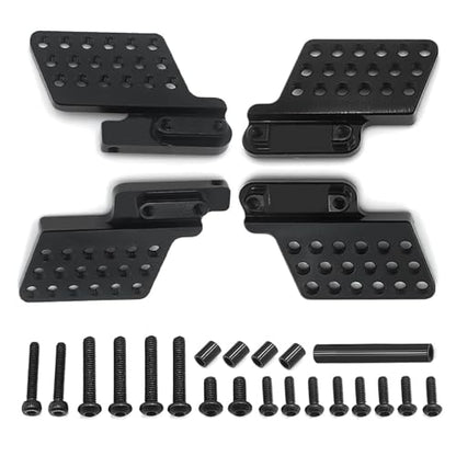 MORLORDY 4Pcs RC Front Rear Shock Mount Adjustable Height Shock Damper Holder Towers Bracket for TRX4M Bronco Defender 1/18 RC Crawler Car