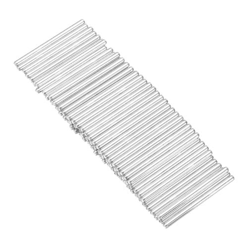 MECCANIXITY 80pcs 2mmx30mm Toys Shaft Round Rod Axles Drive Shaft for DIY RC Car Truck Boat Helicopter Model Part, Silver - size: 2mmx30mm