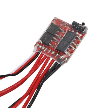 2pcs RC 20A Brushed ESC Electronic Speed Controller w/Brake for 1/16 1/18 1/24 RC Car Boat Tank