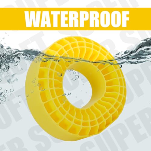 INJORA Silicone Rubber Insert for 118-122mm 4.75" OD 1.9" Tire, Yellow - color: Yellow