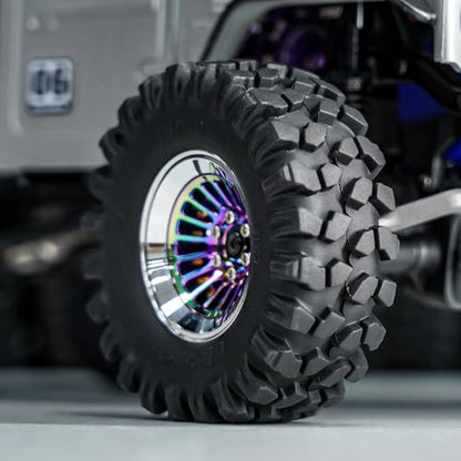 INJORA Obsidian S5 1.3" Rock Crawling Tires for 1/18 1/24 RC Crawler(T1323)