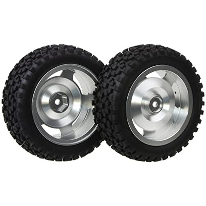 Aluminum Wheels Rims Rubber Tires 12mm Hex Hub for Tamiya TT-02B HPI HSP 1/10 Scale RC Buggy Car Upgrades